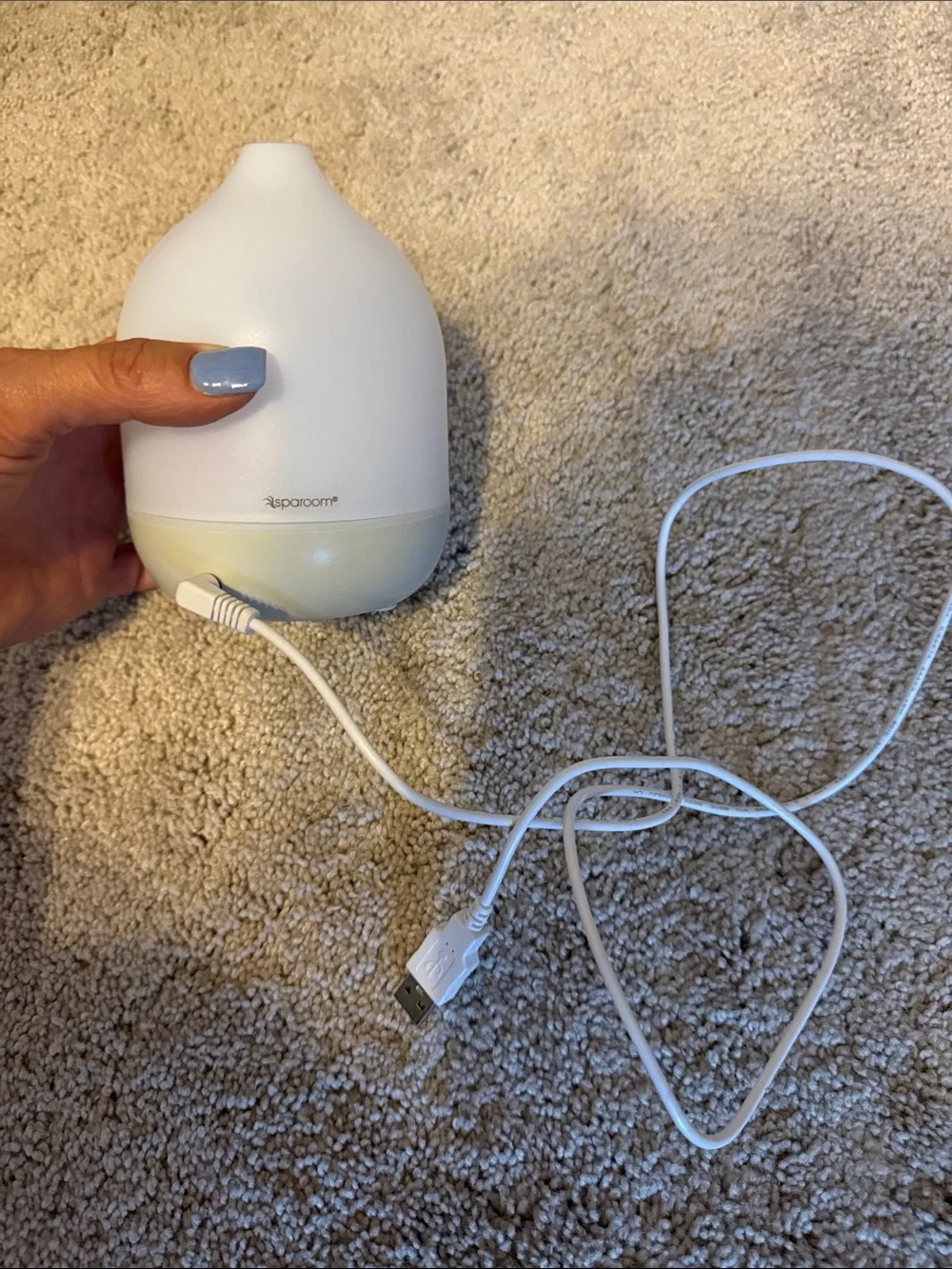 White USB Essential Oil Diffuser